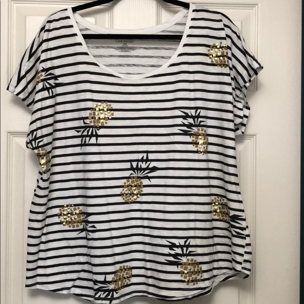 Lane Bryant pineapple shirt